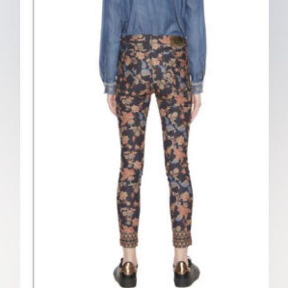 Desigual Exotic Cropped Jeans Size 46/14 - Picture 3 of 16